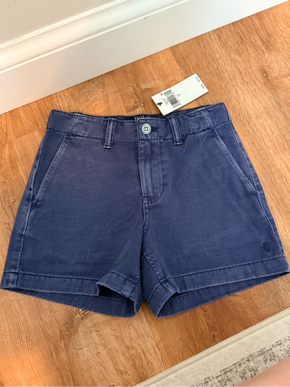 Polo by Ralph Lauren Navy Blue Kids Chino Shorts size 7